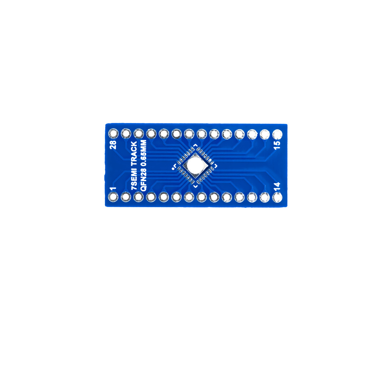 7Semi QFN28 Breakout Board Adapter PCB